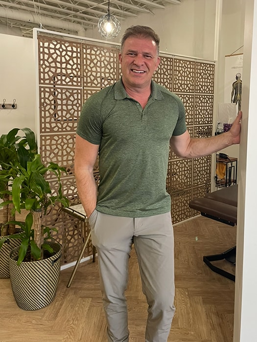 Dr. Michael Kricken, chiropractor at Lakeview Chiropractic in Calgary